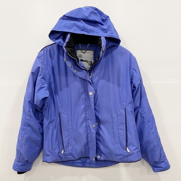Obermeyer Aquarius Purple Full Zip Heavyweight Snow Jacket Size 8 - Picture 1 of 13